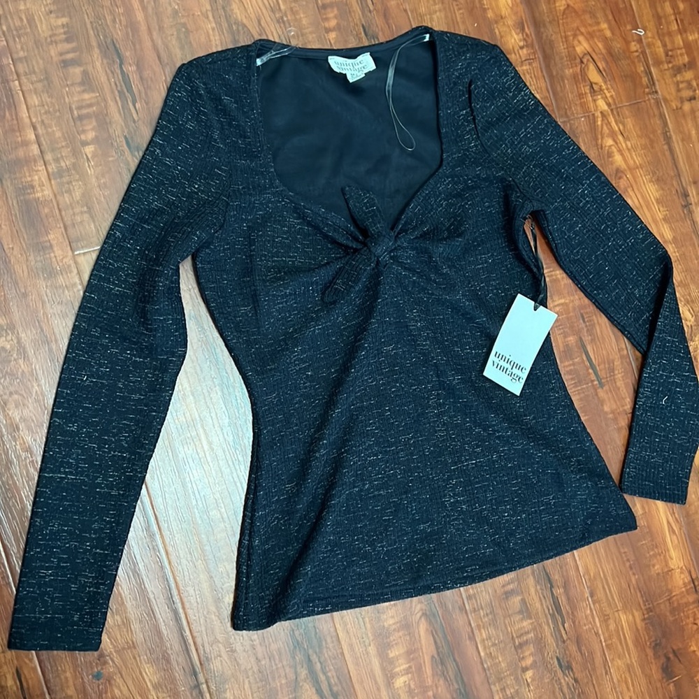 Unique Vintage Shimmer Top